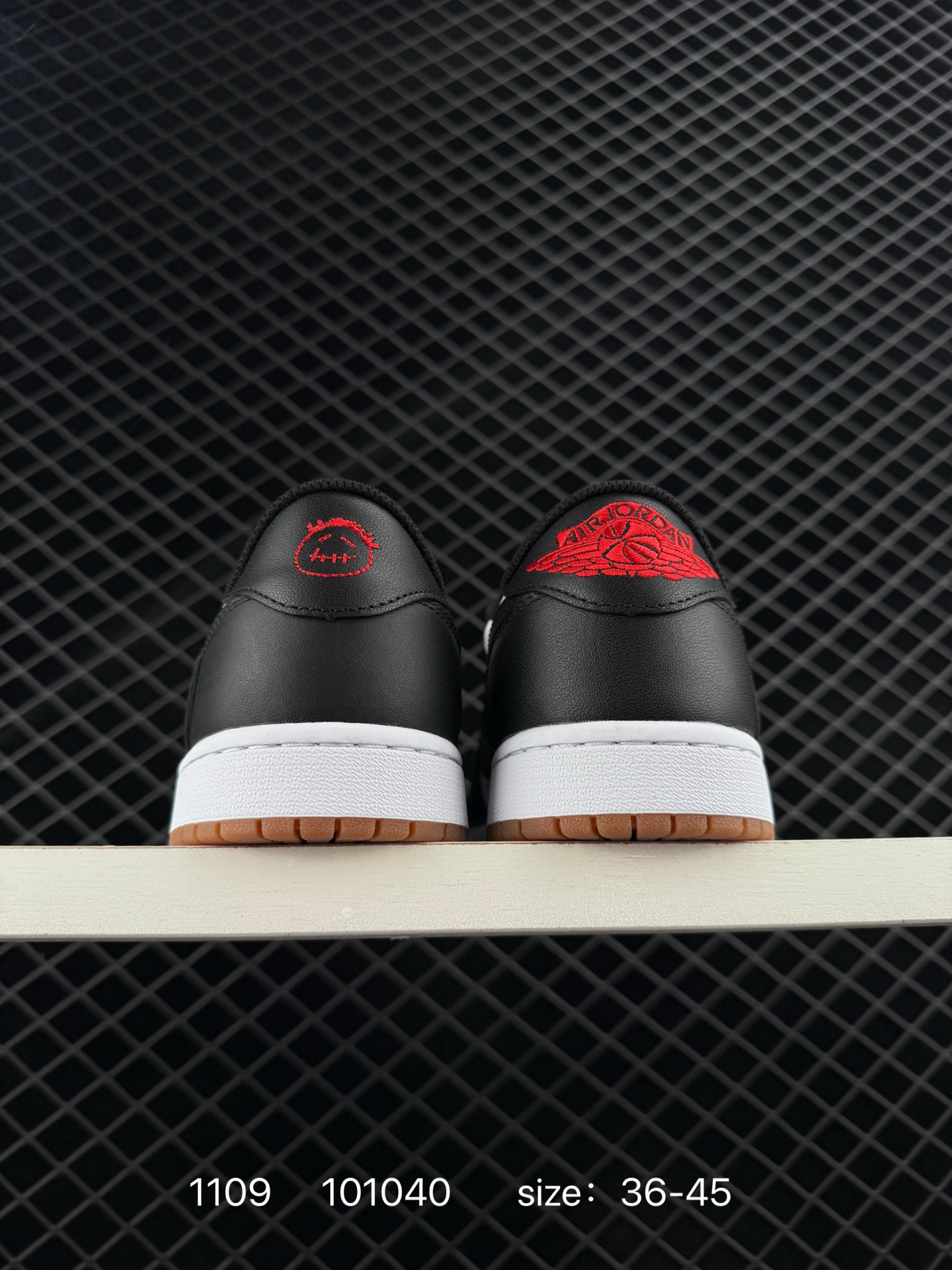 Nike Air Jordan 1 Low OG SP”Black/Red“AJ1